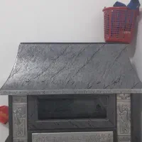 بخاری بزرگ طوسی رنگ|بخاری، هیتر، شومینه|پاکدشت, حصار امیر|دیوار