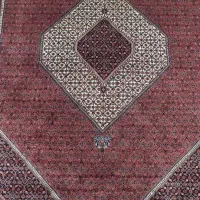 دو فرش گلابریشم دست بافت