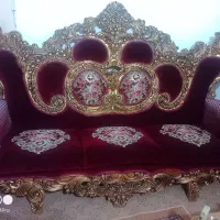 مبل سفارشی  ترکیبی ورق طلا