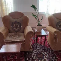 مبل ۷ نفره تمیز اقتصادی|مبلمان خانگی و میز عسلی|قمصر, |دیوار