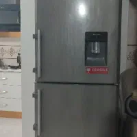 یخچال الکترو استیل  بدون هیچ برفک و خط