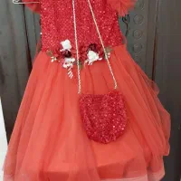 لباس مجلسی دخترانه تا ۸ سال