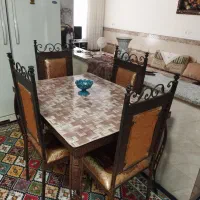 میزنهارخوری چهارنفره فرفورجه وساعت