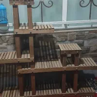 ویترین-میزغذاخوری۶نفره-استندگل|میز و صندلی غذاخوری|بوئین زهرا, |دیوار