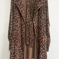 کت کوتاه پلنگی پاییزه و زمستانه موهر