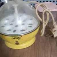 سماور روی گازی باتخم مرغ آپز نونو