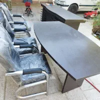 دوعددمیزوسه صندلی اداری