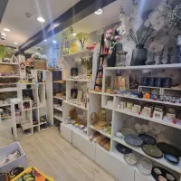 دکور مغازه فروشی با ۳۸عدد چراغ سقفی