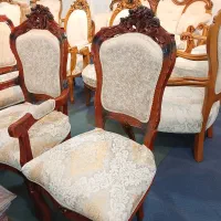 مبل کلاسیک ۹ نفره ایتالیایی با میز و چوب گردو|مبلمان خانگی و میز عسلی|تهران, هاشمآباد|دیوار