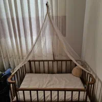 تخت کنار مادر نو حالت گهواره شو|تخت و صندلی بچه|فردیس, فردیس|دیوار
