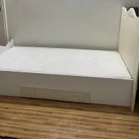 تخت و کمد نوجوان بهمراه تشک هر ۳ تا در حد نو|تخت و سرویس خواب|تهران, دروازه شمیران|دیوار