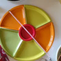 دبه روحی،کاسه ی ملامین،ظرف پذیرایی،خردکن برقی نو