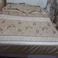 روتختی دو نفره خارجی همراه ۳روبالشی|سرویس روتختی|صومعه‌سرا, |دیوار