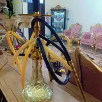 قلیان برنجی ۴ نفره|کلکسیون و سرگرمی|کیش, |دیوار