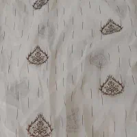 پرده حریر طرحدار