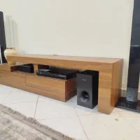 میز تلویزیون چوبی درحد