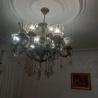 لوستر برنزی ده شاخه|لوستر و چراغ آویز|تهران, سلیمانی|دیوار