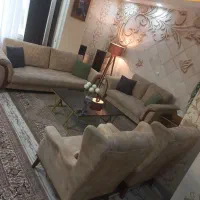 مبل راحتی ۷نفره بامیزجلومبلی|مبلمان خانگی و میز عسلی|سهند, |دیوار