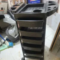 ترولی ارایشگاهی چرخ دار