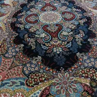 یک جفت فرش ۷۰۰ شانه|فرش|فیروزه, |دیوار