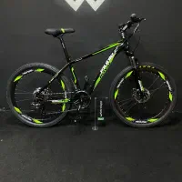 دوچرخه سایز 26 ترمز دیسک 24 دنده طوق 5 سانت دوجدار