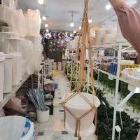 آویز گلدان نگهدارنده گلدان استند دیفن آگلونما پتوس|صنایع دستی و سایر لوازم تزئینی|قم, ولیعصر|دیوار