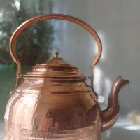 کتری مسی . قابلمه پیرکس