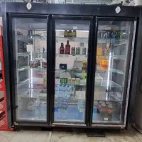 یخچال سه درب ویترینی و فریزر صندوقی ۶۰۰ لیتری