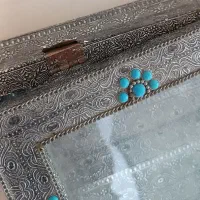 جعبه چوبی تزیین شده|صنایع دستی و سایر لوازم تزئینی|مسجد سلیمان, |دیوار