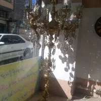 ست کامل لوستر کنار سالنی و دیوار کوب طرح فرشته