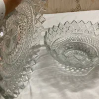 کاسه و بشقاب امریکایی قدیمی بلور|ظروف سرو و پذیرایی|اصفهان, ارداجی|دیوار