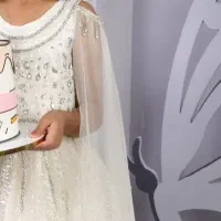 لباس بچه عروس سنگ کار شده