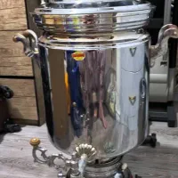 سماور بزرگ در حد نو وبسیار کم استفاده شده|سماور، چای‌ساز، قهوه‌ساز|تهران, نازی‌آباد|دیوار