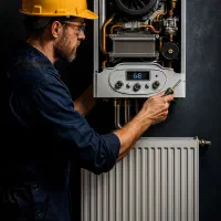 سرویس و تعمیر تخصصی پکیج شوفاژ دیواری|خدمات پیشه و مهارت|سمنان, |دیوار