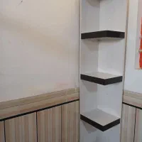 شلف هایگلاس درحد نو نو|کتابخانه، شلف، قفسه‌های دیواری|دزفول, |دیوار