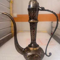 گلاب پاش تمام برنج تمام قلم عتیقه قدیمی|کلکسیون اشیاء عتیقه|یزد, |دیوار