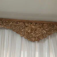 قاب پرده سالم و نو