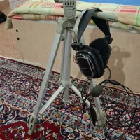 هدفون وسه پایه فیلمبرداری دوتاش باهم درحدنو|لوازم جانبی موبایل و تبلت|لیسار, |دیوار