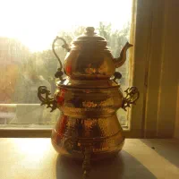 کتری و قوری مسی زنجان