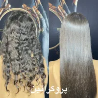 مدل کراتین احیا و پروتئین تراپی فقط هزینه مواد|خدمات آرایشگری و زیبایی|قم, شهرک قدس|دیوار