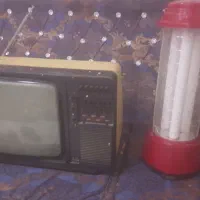 تلویزیون رادیو سیاه و سفید قدیمی فیلیپس