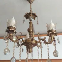 لوستر آلیاژ سه شاخه
