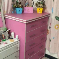 تخت خواب و کمد دراور