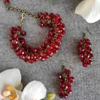 بایک جلسه آموزش،خودت زیورالات یلداتو درست کن|خدمات آموزشی|قم, امامزاده ابراهیم|دیوار