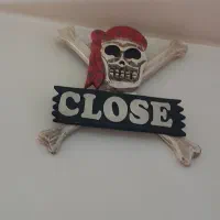 اسکلت مجسمه دیوارکوب