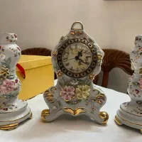 سرویس آنتیک چینی گل برجسته