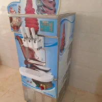 دستگاه بستنی قیفی نیکنام گلخامه گل خامه زن