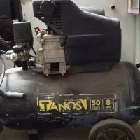 کمپرسورباد(پمپ باد)تانوس۵۰لیتری