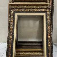 قاب چوبی تابلو فرس وآیینه