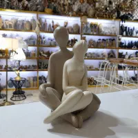 ساعت شنی مجسمه عاشقانه آباژور گلدار گلدان دفرمه گل|گل و گیاه طبیعی|قم, زاویه|دیوار